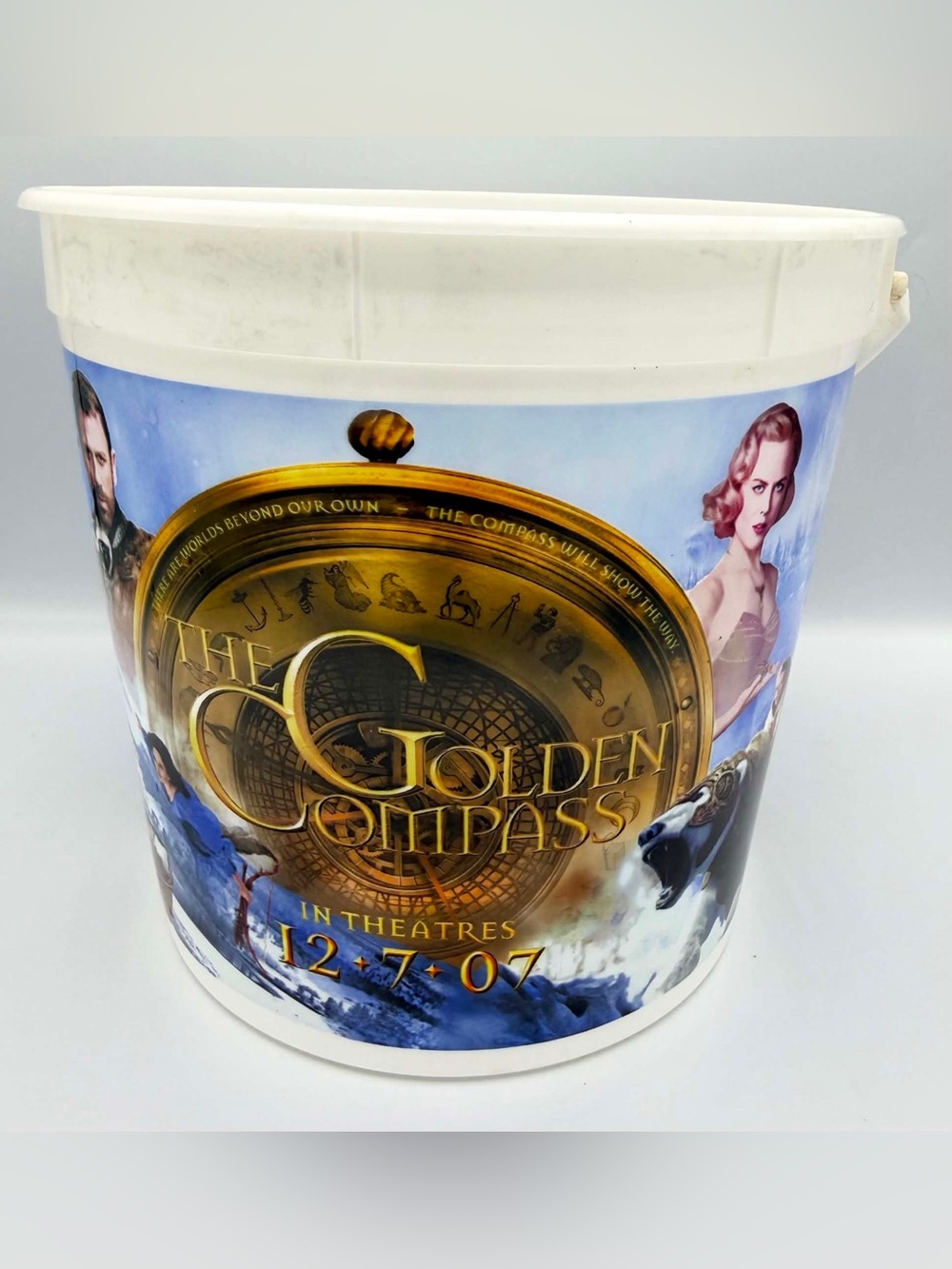 Golden Compass Popcorn Bucket